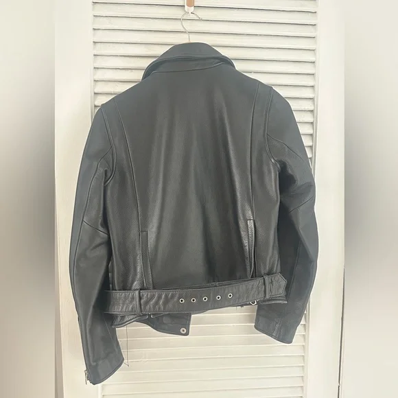 Madewell Ultimate Leather Motorcycle Jacket in M - Picture 6 of 10